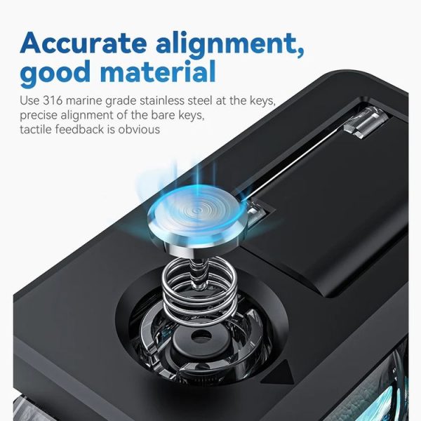 DJI Osmo Action 3 / 4 TELESIN OA-WTP-003 45m Waterproof Shell Sealed Diving Case - Image 4