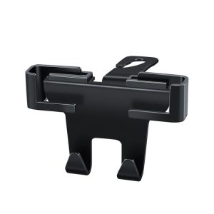 Car Multifunctional Mobile Phone Holder Rear Headrest Storage Hook (Black)