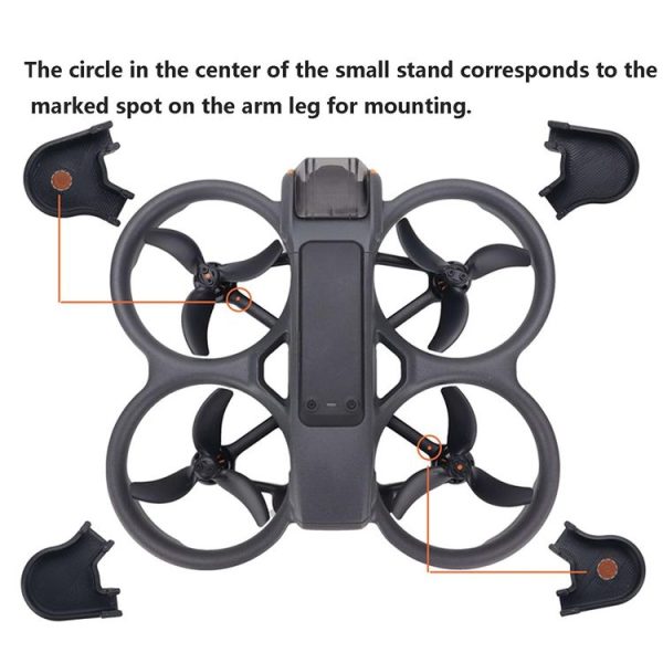 DJI Avata 2 CQT Tripod Protection Heightening Stand Anti-wear and Non-disassembly Protective Accessories - Image 6