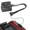 60cm For EVGA 10Pin / 18Pin To 24Pin Flat Cable Module Cable Graphics Card Block Cord - Image 4