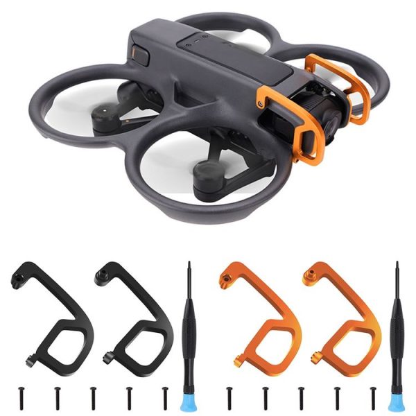 DJI Avata 2 CQT Aluminum Alloy Drone Gimbal Lens Anti-collision Bumper (Black) - Image 2
