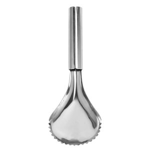 Stainless Steel Pumpkin Scooper Multi-functional Manual Corer Fruit Flesh Separator (Silver)