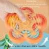 10 Sides Rotating Magical Bean Cube Fingertip Gyro Toy Educational Brain Development Roller Ball Toy (Blue) - Image 7