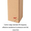 10x5x35cm Three-layer B-watt Hard Long Paper Box Express Packaging Box - Image 4