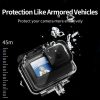 TELESIN GP-WTP-901 45m Diving Shell, For GoPro HERO12 Black / HERO11 Black / HERO10 Black / HERO9 Black Single Shell - Image 6