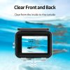 TELESIN GP-WTP-901 45m Diving Shell, For GoPro HERO12 Black / HERO11 Black / HERO10 Black / HERO9 Black Single Shell - Image 8