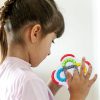 Children Educational Rotating Magic Beans Compass Fingertip Cube Toy Spinning Rolling Balls Gyro (Blue) - Image 10