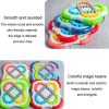 Children Educational Rotating Magic Beans Compass Fingertip Cube Toy Spinning Rolling Balls Gyro (Blue) - Image 7