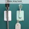 Multifunctional Universal Adjustable Shower Rack Bathroom Free Hole Shelf (White) - Image 6