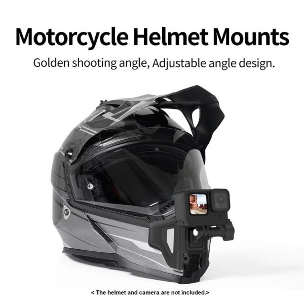 TELESIN GP-HBM-MT2-YH Universal Helmet Mount Holder For Sports Camera - Image 6