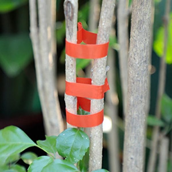 2pcs Pruning Machine Strapping Tape Gardening Taping Accessories, Color: Red - Image 9