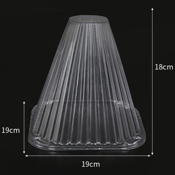 2pcs Field Plant Nursery Protection Cover Seedling Windproof Insulation Shields, Style: Tapered - Image 3