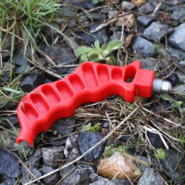 8mm Bypass Drilling Accessories PE Hair Pipe Micro Spraying Hole Puncher (Red) - Image 2
