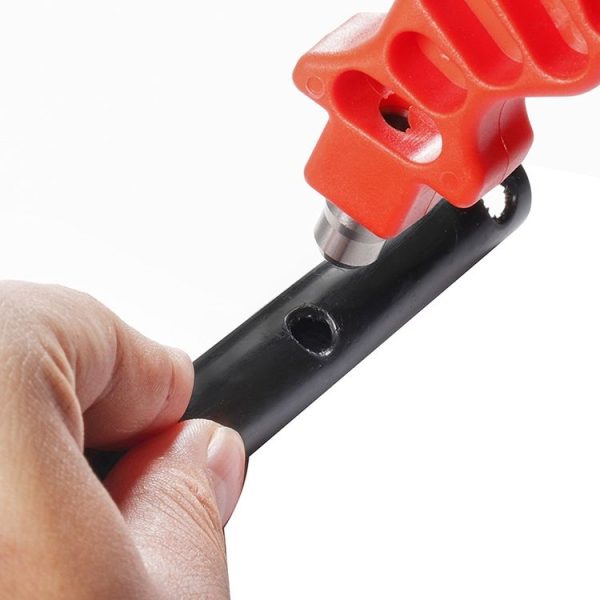 8mm Bypass Drilling Accessories PE Hair Pipe Micro Spraying Hole Puncher (Red) - Image 6
