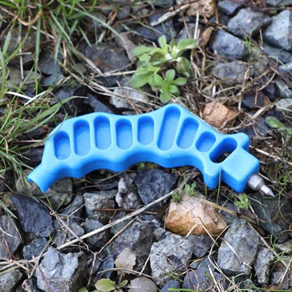4mm Bypass Drilling Accessories PE Hair Pipe Micro Spraying Hole Puncher (Blue) - Image 2