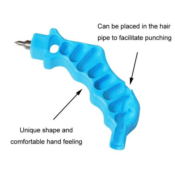4mm Bypass Drilling Accessories PE Hair Pipe Micro Spraying Hole Puncher (Blue) - Image 4