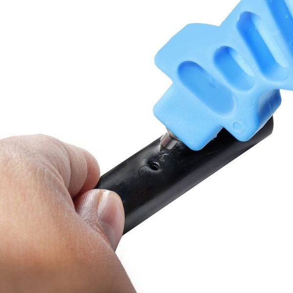 4mm Bypass Drilling Accessories PE Hair Pipe Micro Spraying Hole Puncher (Blue) - Image 6