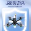 DJI Action 2 TELESIN OA-FMS-001 Single Camera Version Bezel Shockproof Protective Frame Rabbit Cage Accessories - Image 6