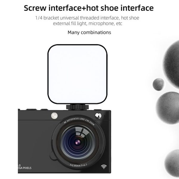High-Definition CCD Digital Camera 64 Million WiFi Card Camera, Color: Black - Image 7