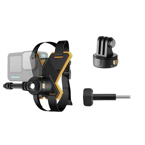 Magnetic Quick Release Motorcycle Helmet Chin Stand Mount For Action Camera