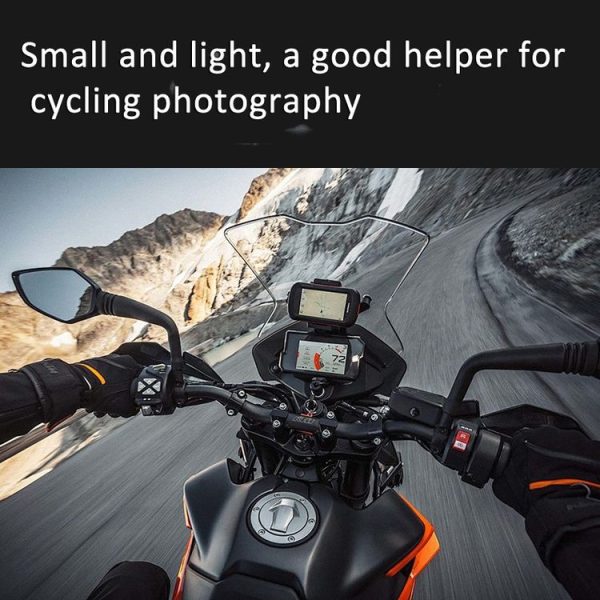 Magnetic Quick Release Motorcycle Helmet Chin Stand Mount For Action Camera - Image 9