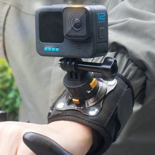 Universal Magnetic Quick-release Wrist Strap Mount for Sports Cameras, Spec: Standard Model - Image 3