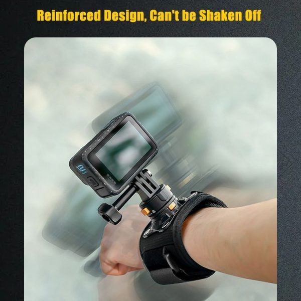 Universal Magnetic Quick-release Wrist Strap Mount for Sports Cameras, Spec: Standard Model - Image 6