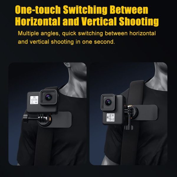 Universal Magnetic Quick-release Backpack Clip for Sports Cameras, Spec: Standard Edition - Image 4