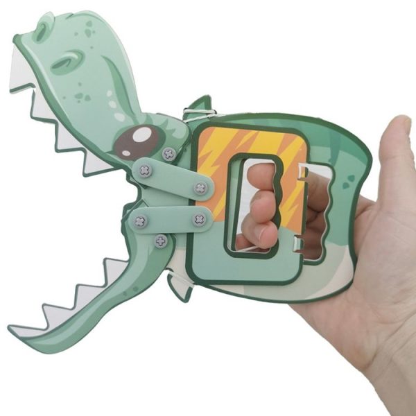 DIY Mechanical Dinosaur Children Toy Material Kit Kindergarten Teaching Aids (Boxed) - Image 6