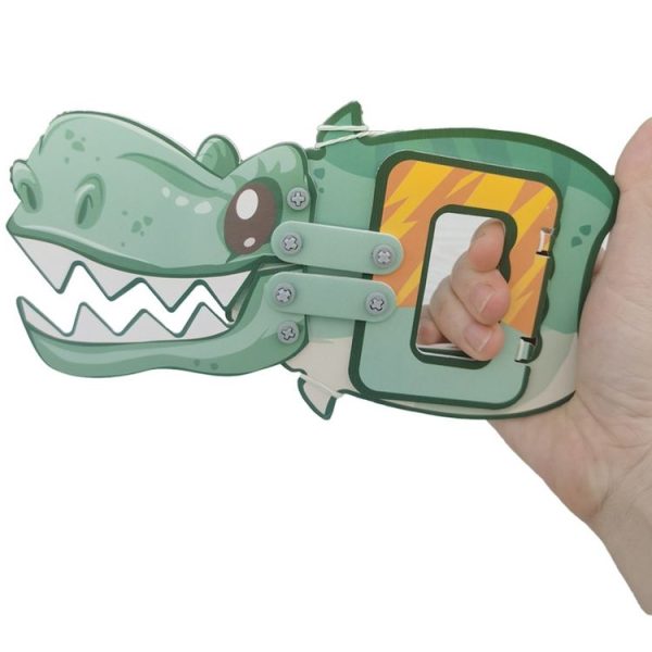 DIY Mechanical Dinosaur Children Toy Material Kit Kindergarten Teaching Aids (Boxed) - Image 7