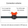16PE Pipe Switch Ball Valve Greenhouse Irrigation Watering Switch Accessories, Model: AT747 - Image 4