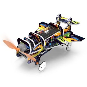 DIY Air-powered Airplane Toy Material Kit Kindergarten Teaching Aids (Boxed)