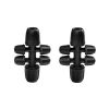 2pcs 8 / 11 To 4 / 7 Dual Locking Reducer Drip Irrigation Fittings Gardening Hose Sprinkler Connector, Model: 6 Way