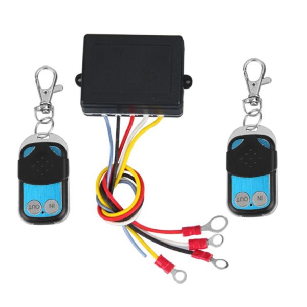 Car Electric Winch Relay Wireless Switch Controller, Specification: 2 Remote Control