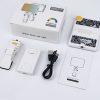 60 LEDs Rechargeable Clip Fill Light With Front & Back Clip Adjusted 3 Light Modes For Phone, Spec: A Type Blue - Image 13