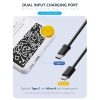 60 LEDs Rechargeable Clip Fill Light With Front & Back Clip Adjusted 3 Light Modes For Phone, Spec: A Type Blue - Image 7