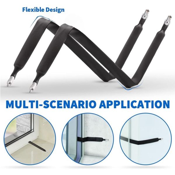 20cm TS9 Male To Female Flat Over Window Cable RF Coaxial Cable - Image 3