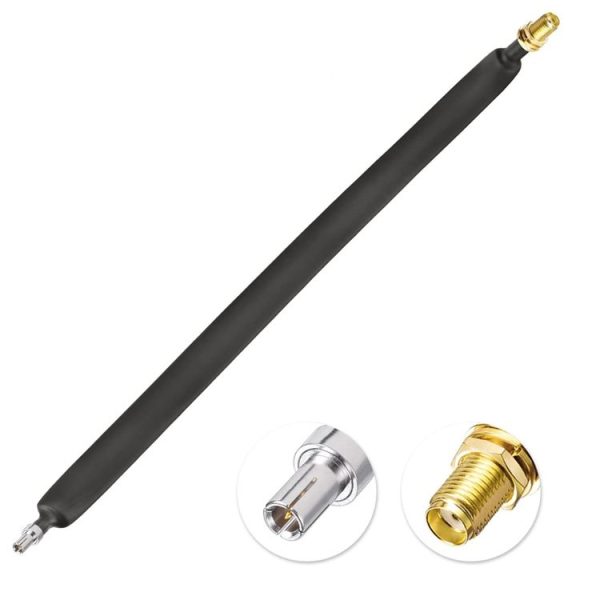 20cm SMA Female To TS9 Male Flat Over Window Cable RF Coaxial Cable - Image 2