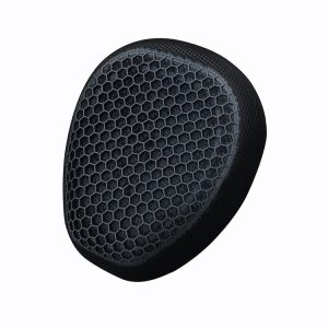 Motorcycle Breathable Massage Waterproof Sun-proof Silicone Seat Cushion (Black)