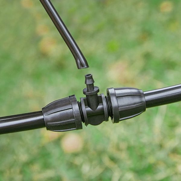 5pcs 8 / 11 To 4 / 7 Reducing 3 Way Drip Irrigation Fittings Gardening Hose Micro Spray Fitting (AT780) - Image 5