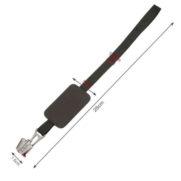 Car Seat Hook Multi-function Leather Seatback Hanger Car Interior Supplies (Black) - Image 3
