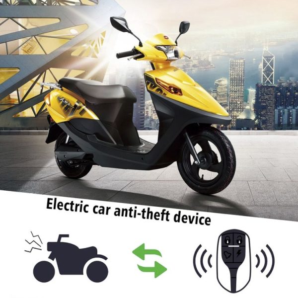 Electric Vehicle Anti-theft Remote Alarm Keyless Quick Vehicle Search (48-72V) - Image 10
