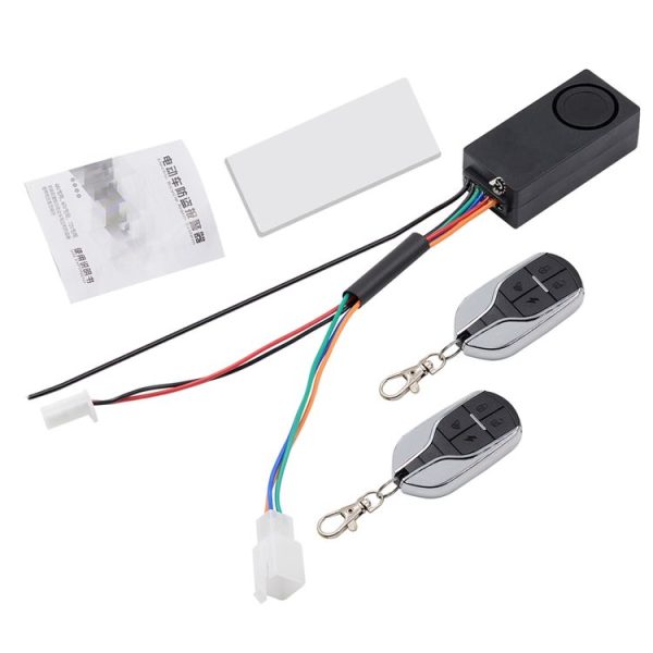 Electric Vehicle Anti-theft Remote Alarm Keyless Quick Vehicle Search (48-72V) - Image 2