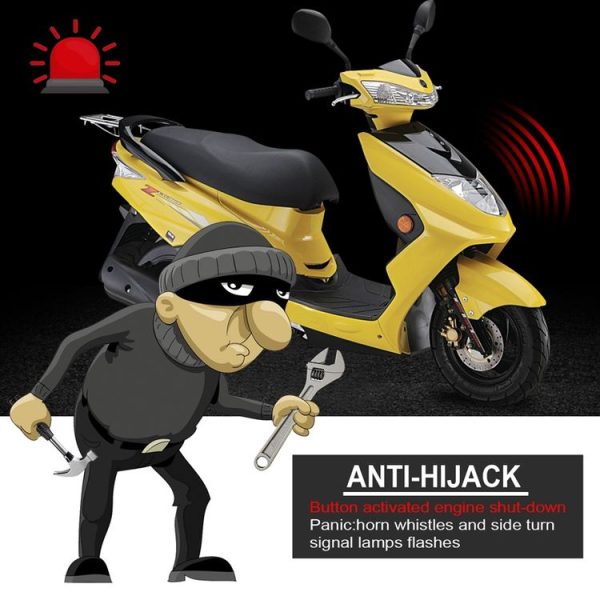 Electric Vehicle Anti-theft Remote Alarm Keyless Quick Vehicle Search (48-72V) - Image 8