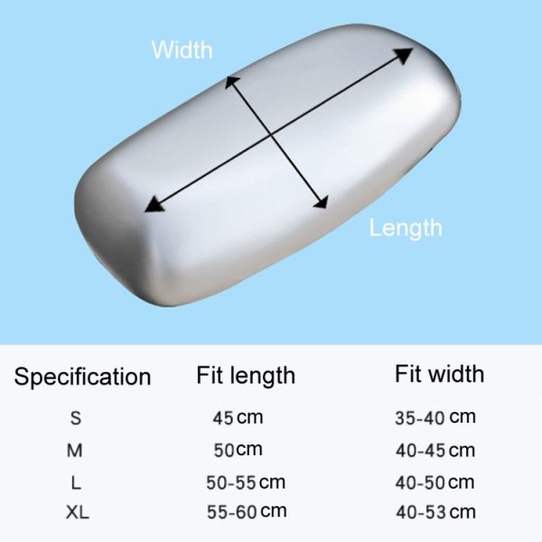 Electric Vehicle Universal Waterproof Sun Protection Seat Cover For All Seasons, Color: Light Brown (S) - Image 3