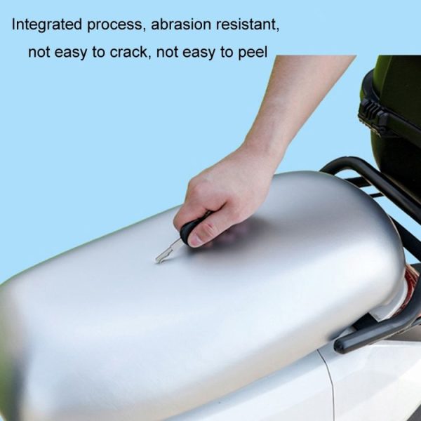 Electric Vehicle Universal Waterproof Sun Protection Seat Cover For All Seasons, Color: Light Brown (S) - Image 5