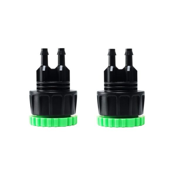 2pcs Faucet Four Point Six Point To 4 / 7 Pipe Fitting Garden Agriculture Micro Spray Irrigation Connector (AT048)