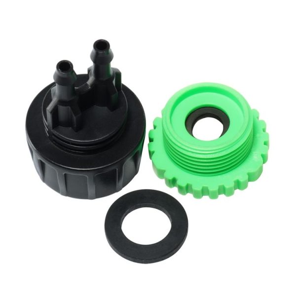 2pcs Faucet Four Point Six Point To 4 / 7 Pipe Fitting Garden Agriculture Micro Spray Irrigation Connector (AT048) - Image 2