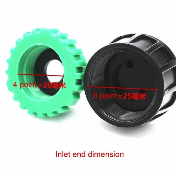 2pcs Faucet Four Point Six Point To 4 / 7 Pipe Fitting Garden Agriculture Micro Spray Irrigation Connector (AT048) - Image 4