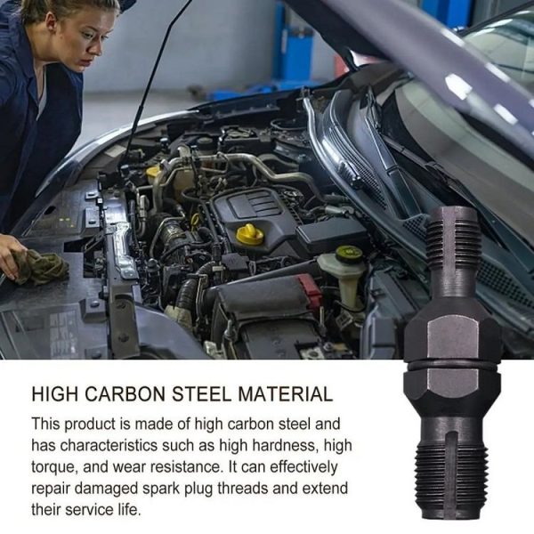 10mm-12mm Automobile Double-Ended Spark Plug Thread Repair Tool - Image 4